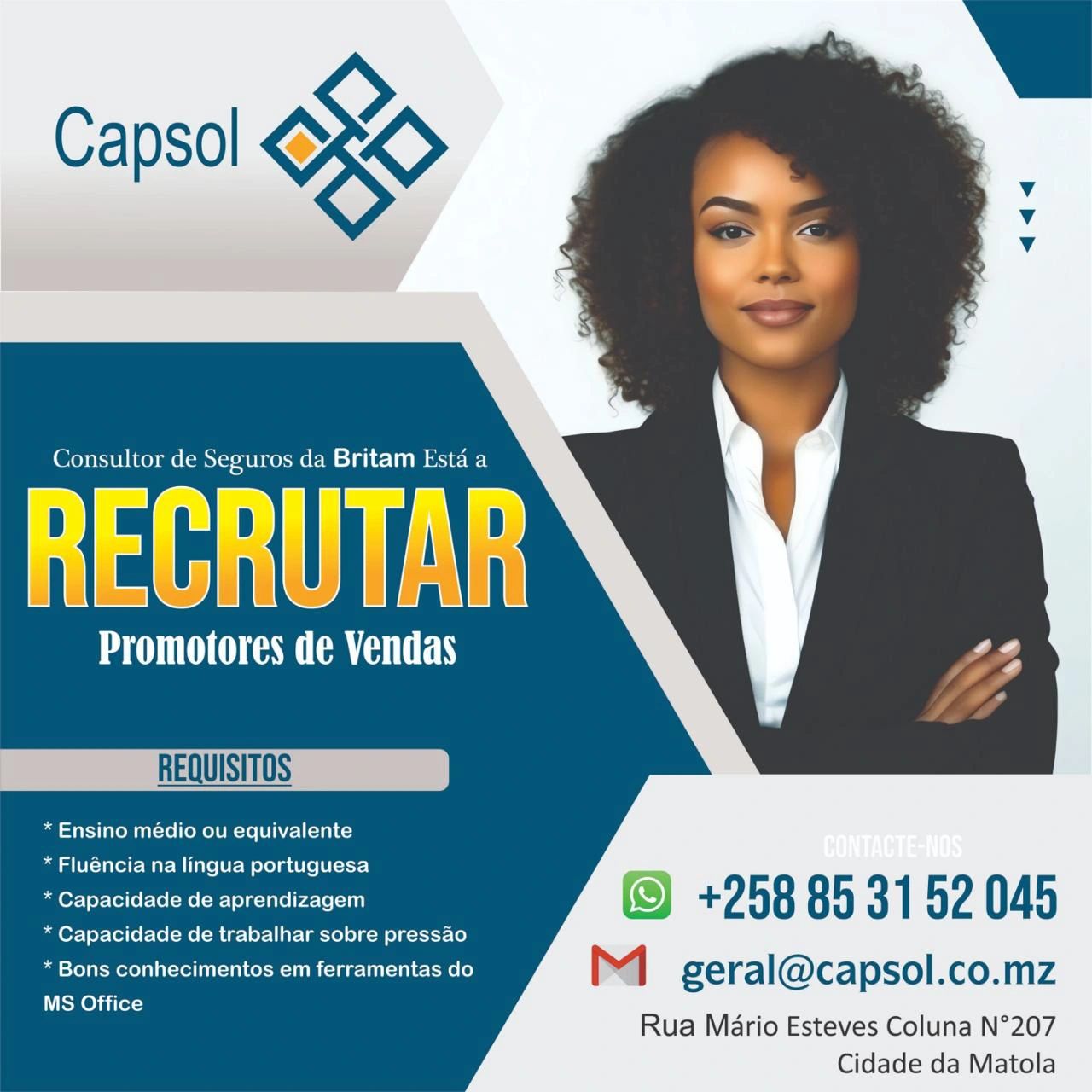 Vagas para Promotores de Vendas